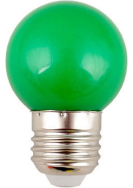 1 Watt LED Top Ampul CT-4071 Yeşil Işık