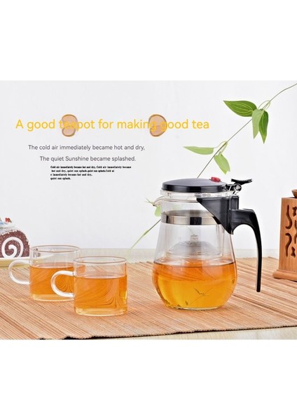 750 ml. Çok Amaçlı Çaydanlık - Şeffaf (Yurt Dışından)