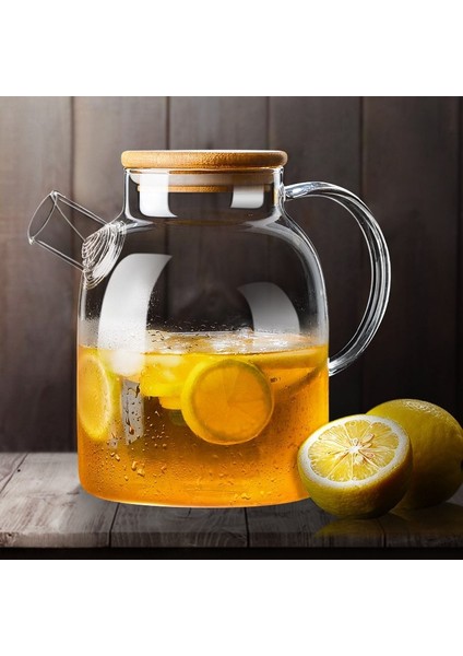 1600 ml. Kapasiteli Cam Delik - Şeffaf (Yurt Dışından)