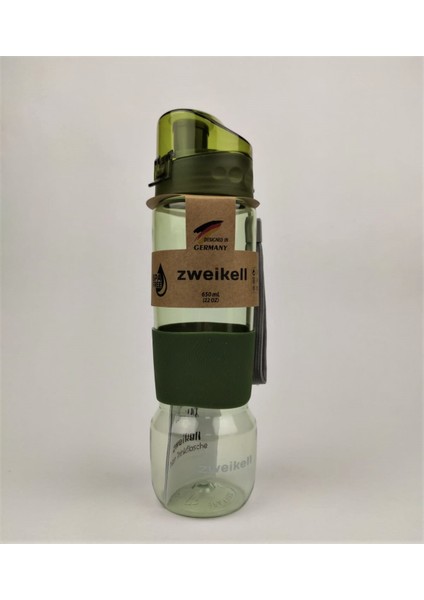 Camry Military Green 650 ml Yeşil Tritan Suluk.