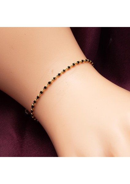 Siyah Mineli Trend Altın Set Takımı modelleri