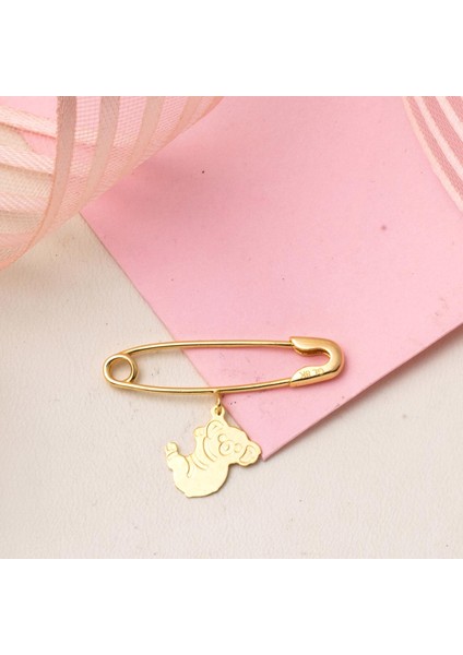 Filli Altın Çengelli Bebek Iğnesi modelleri