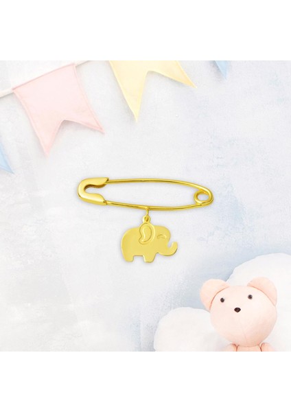 Fil Altın Çengelli Çocuk Iğnesi indirimleri