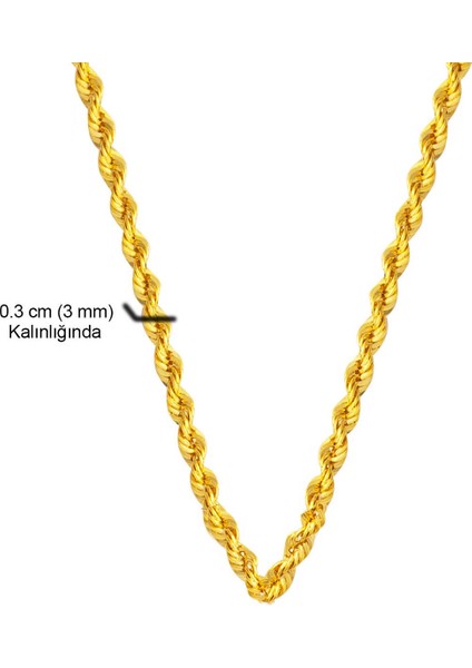 Burma Halat 14 Ayar Zincir 50 cm