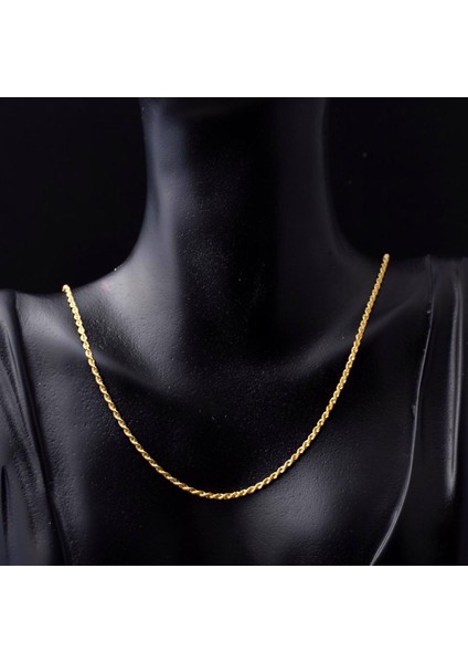 Burma Halat 14 Ayar Altın Zincir 75 cm fiyatları