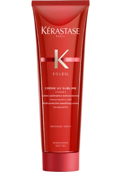 Soleil Creme Uv Sublime Saça Nem Kazandıran Uv Filtreli Saç Bakım Kremi 150 Ml