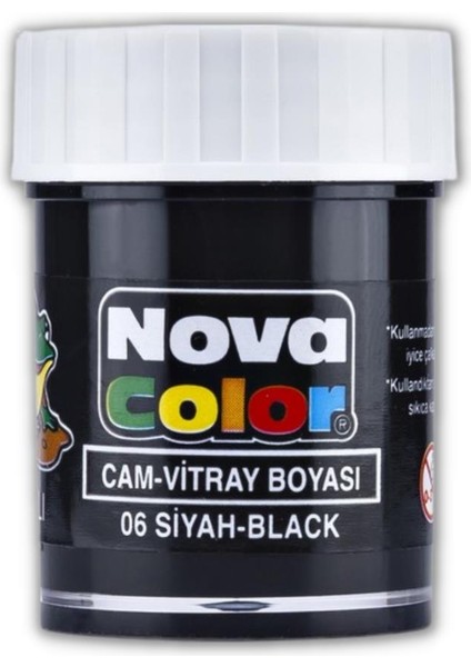 Nova Color Cam Boyası Vitray Boyası 25 ml