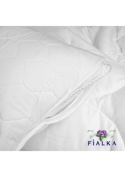 Fialka Yastık Alezi Kapitoneli 50X70 Fermuarlı