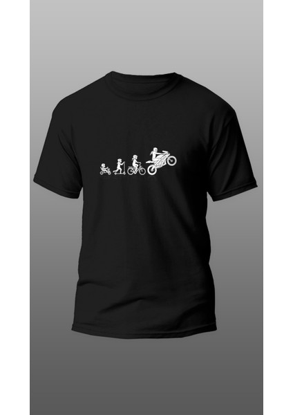 Evolution Girl Motorcu T-Shirt, Motorcu T-Shirt, Motorsiklet T-Shirt