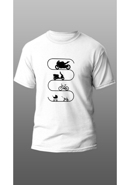 Evolution S Motorcu T-Shirt, Motorcu T-Shirt, Motorsiklet T-Shirt