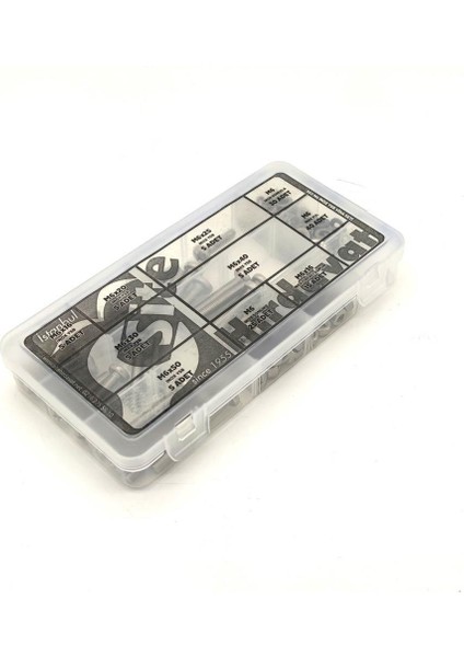 140 Parça M6 Inox Ysb Vida Somun ve Pul Seti