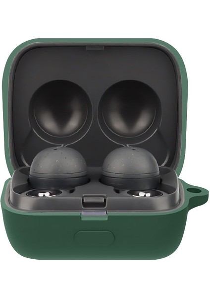 Sony Linkbuds WF-L900-2 Koyu Yeşil Için Bluetooth Kulaklık Silikon Kılıf (Yurt Dışından)