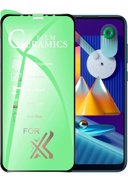 Samsung M11 Ekran Koruyucu 9d Seramik Nano Tam Kaplayan Kavisli