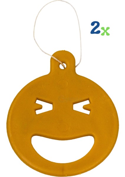 Araç Kokusu Emoji Oto Oda Araba Kokusu 2 Adet