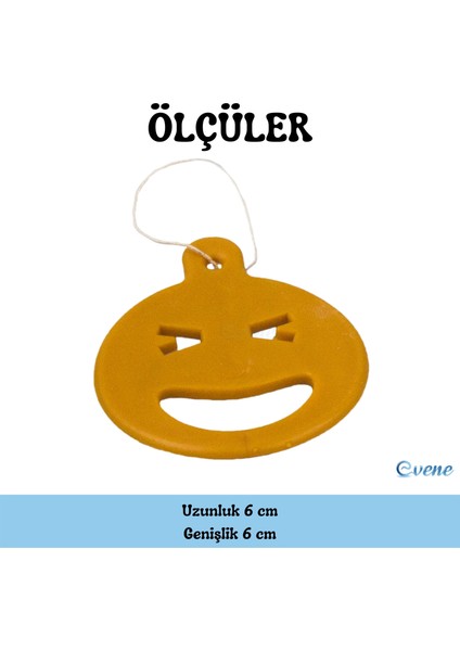 Araç Kokusu Emoji Oto Oda Araba Kokusu 4 Adet