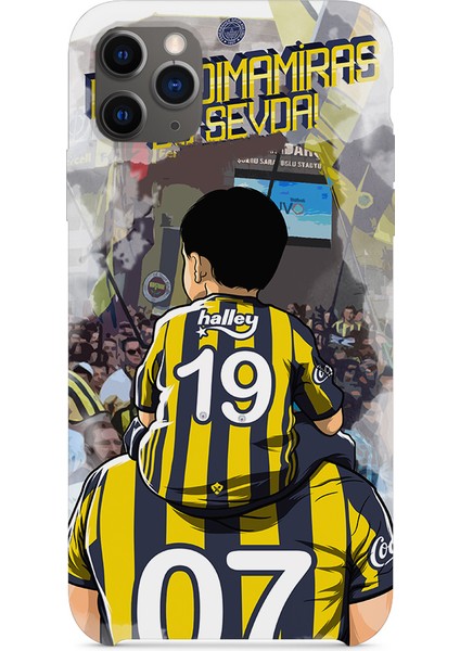 Fenerbahçe Baskılı Apple iPhone 11 Pro Silikon Telefon Kılıfı Evladıma Miras Bu Sevda