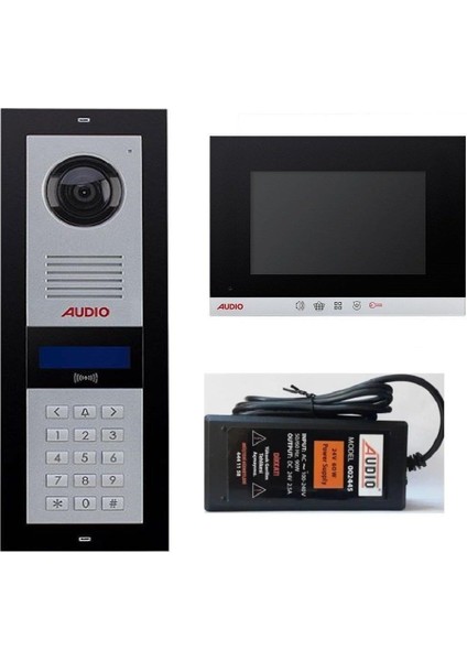 3002 10 Daire Görüntülü Şifreli Diafon Sistemi 4.3'' fırsatları