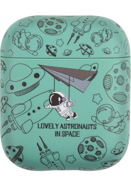 1/2 Yeşil Kağıt Uçak Astronotu Için Tpu Koruyucu Kasa (Yurt Dışından)