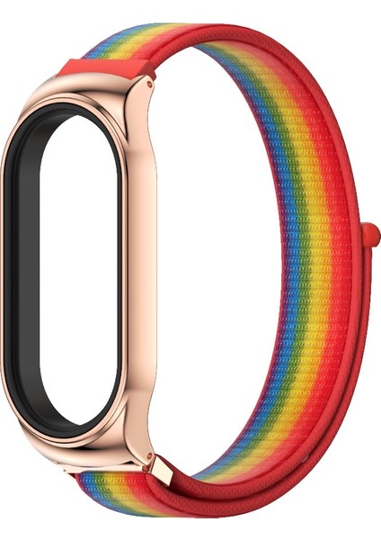 Xiaomi Mi Band 7/7 Nfc Rainbow Rose Gold Için Naylon Watch Band (Yurt Dışından) fiyatları