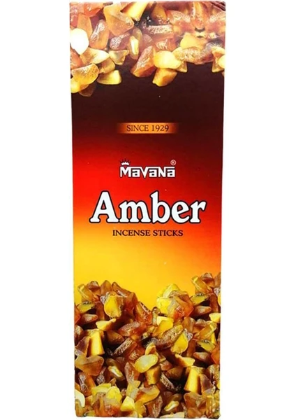 Amber Kokulu 20 Adet Tütsü