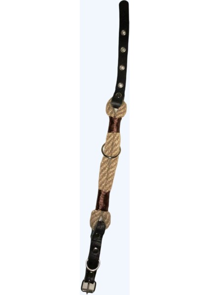 Balkonda Köpek boyun tasması hakiki deri vizon halat genişlik:2,5cm kalınlık:4mm boyun ölçüsü:24-32cm ayarlamalı dog collar T5-3XS fırsatları