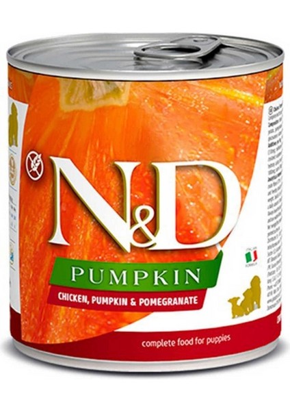 Nd Pumpkin Tavuklu Puppy Yavru Köpek Konservesi 285 gr