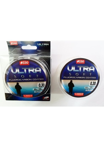 Ultra Soft Fluorocarbon Kaplamalı 300MT