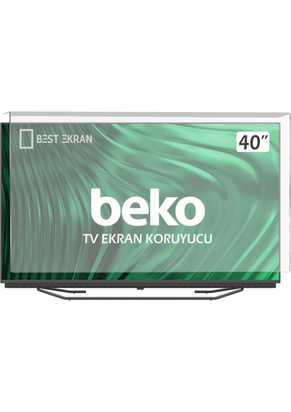 Beko B40L57454B Tv Ekran Koruyucu - Beko 40" Inç Ekran Koruma Paneli