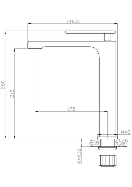 Zeta Çanak Tipi Lavabo Bataryası Siyah 671005 fiyatları