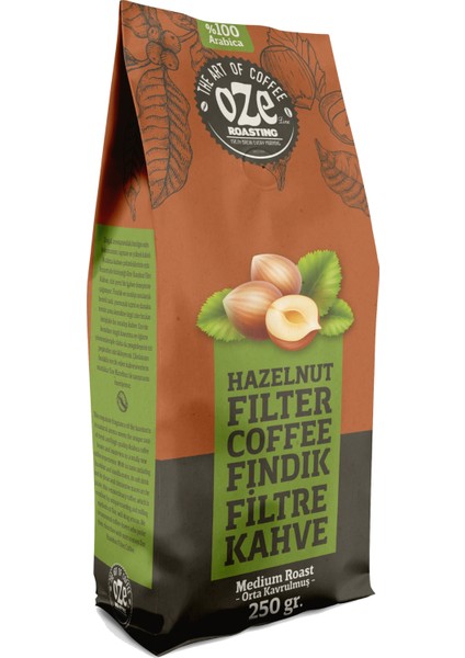 Fındık Aromalı Filtre Kahve 250G