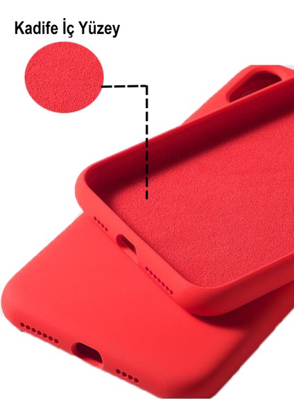 Caseworld Xiaomi Redmi 10 Kapak Içi Kadife Kamera Korumalı Lansman Silikon Kılıf - Mavi