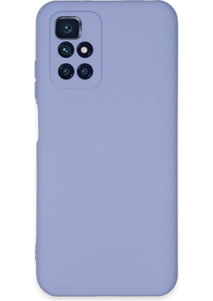 Case World Caseworld Xiaomi Redmi Note 11 4g Kapak Içi Kadife Kamera Korumalı Lansman Silikon Kılıf - Lila