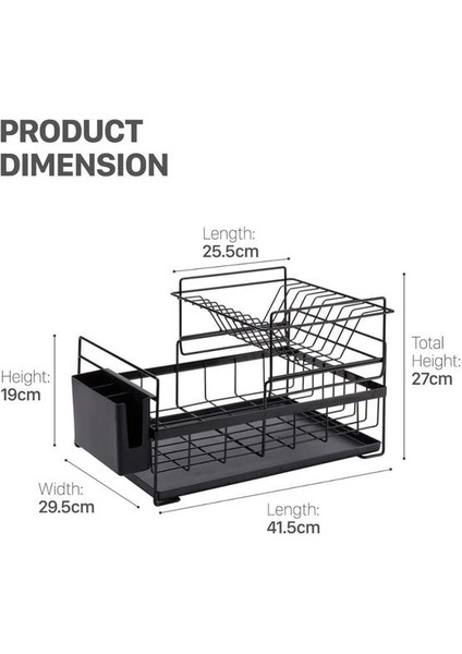 Çanak Kurutma Rafı Boşaltma Tahtası Süzgeci ile Mutfak Işık Görev Tezgahı Eşyası Organizatör (Yurt Dışından) fiyatları