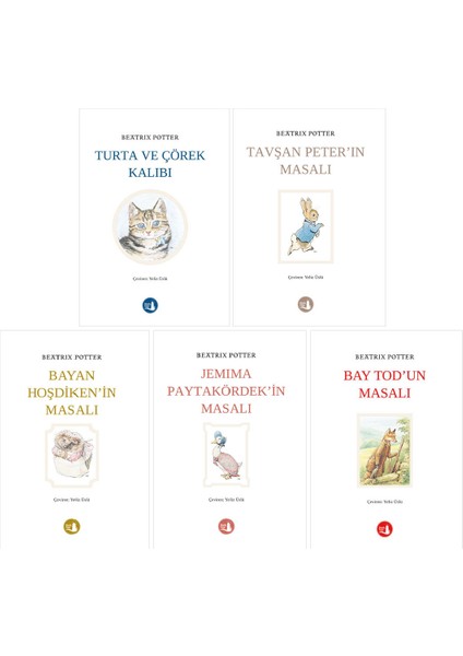 Beatrix Potter 5 Kitap Set