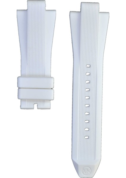 13X29mm M.kors MK(8492-8380-8153) Uyumlu Beyaz Silikon Kordon