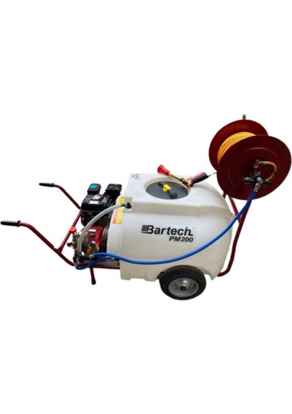 PM200 Y Pulverizator 200 Litre 100 mt Hortum