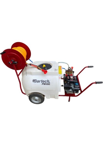 PM200 Y Pulverizator 200 Litre 100 mt Hortum