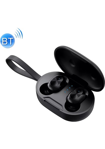 Ete-15 Tws Bluetooth 5.0 Wiress Kulaklıklar Siyah (Yurt Dışından)