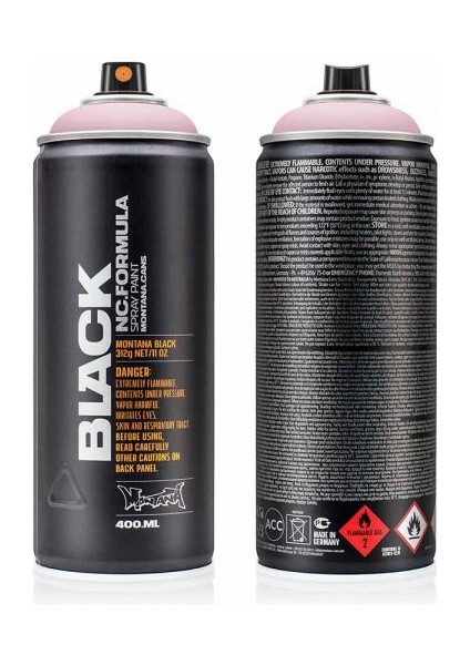 : Black Akrilik Sprey Boya : 400 ml : Dummy BLK4260