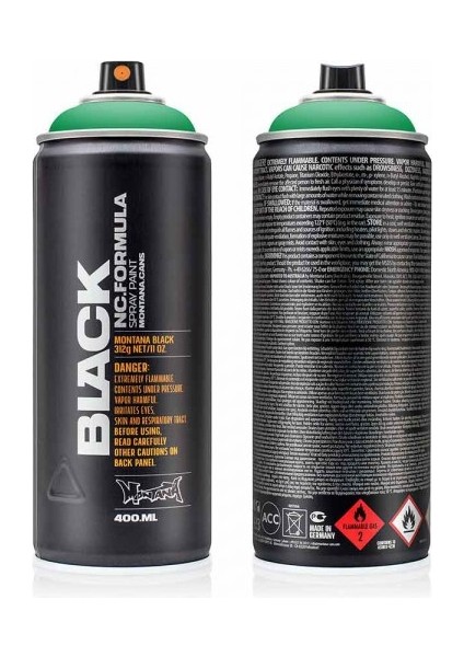 : Black Akrilik Sprey Boya : 400 ml : Woodstock BLK6090