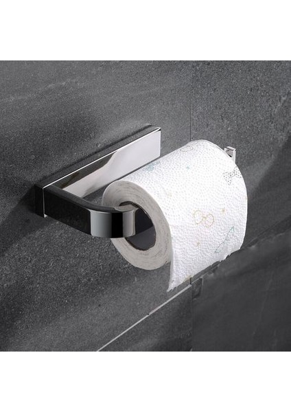 Mutfak Banyo Tuvalet Kağıdı Tutucular Duvara Monte Paslanmaz Çelik Rulo Kağıt Doku Havlu Askı Donanım Tutucu (Yurt Dışından)