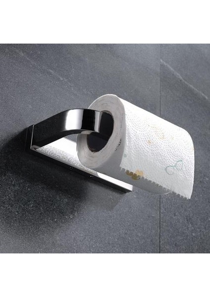 Mutfak Banyo Tuvalet Kağıdı Tutucular Duvara Monte Paslanmaz Çelik Rulo Kağıt Doku Havlu Askı Donanım Tutucu (Yurt Dışından)