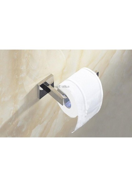 Sus 304 Paslanmaz Çelik Kağıt Tutucu Doku Rulo Kağıt Duvara Monte Tuvalet Rulo Tutucu Banyo Aksesuarları (Yurt Dışından)