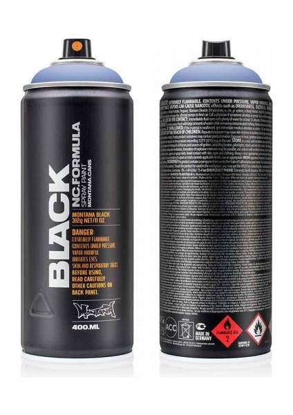 : Black Akrilik Sprey Boya : 400 ml : Waltraut BLK4330