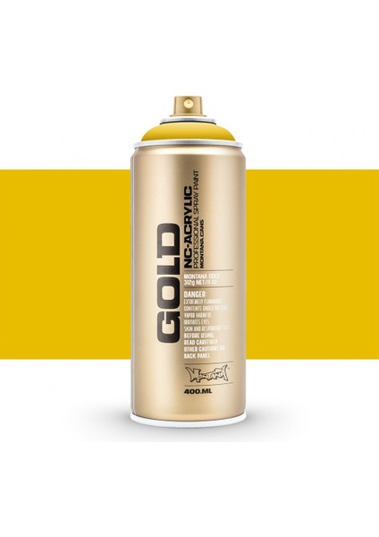 : Gold Akrilik Sprey Boya : 400 ml : Banana 1030