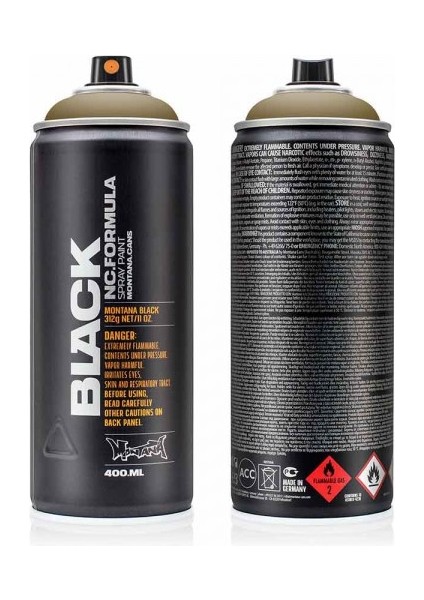 : Black Akrilik Sprey Boya : 400 ml : Bombay BLK1140