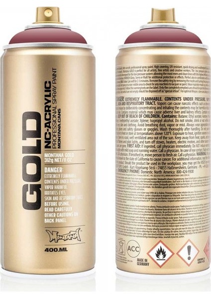 : Gold Akrilik Sprey Boya : 400 ml : Lip 8170