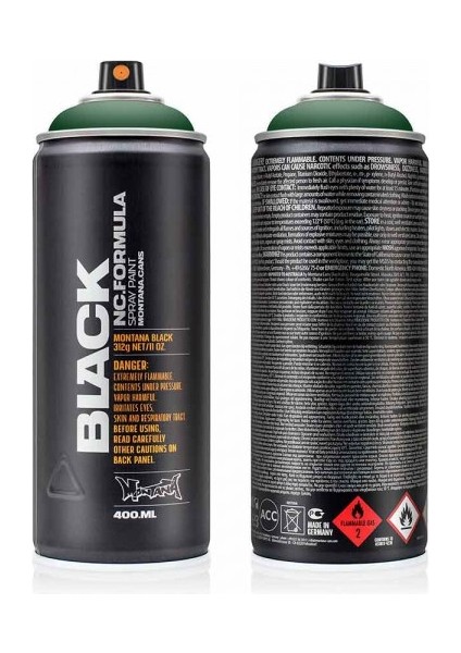 : Black Akrilik Sprey Boya : 400 ml : Banknote BLK6065