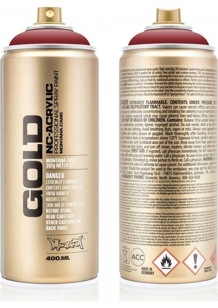 : Gold Akrilik Sprey Boya : 400 ml : Rusto Coat 8110