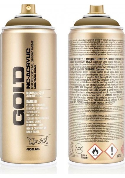 : Gold Akrilik Sprey Boya : 400 ml : Everglade 1080